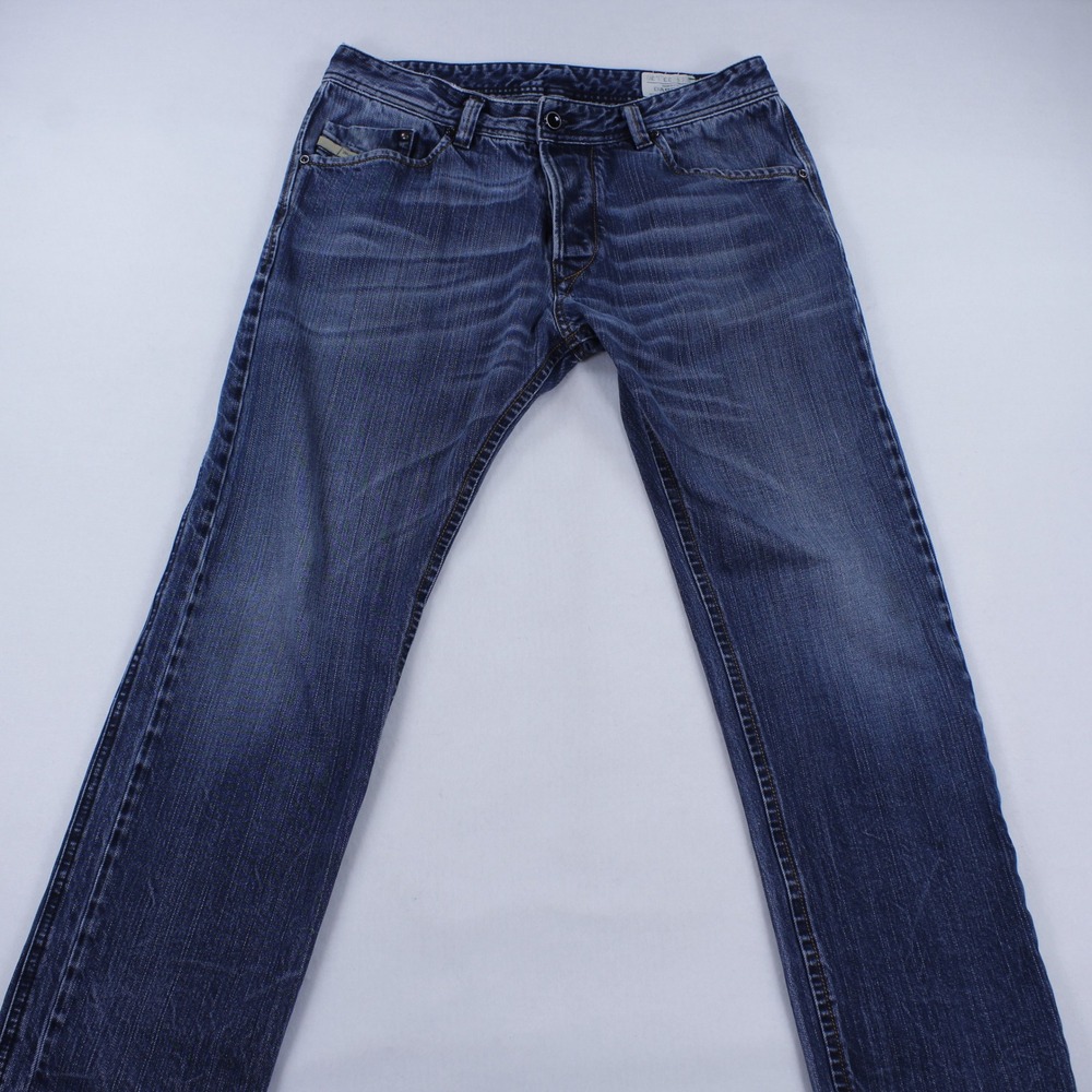 Diesel Darron Men's Size 33 x 30 Wash 008SM Slim Tapered Jeans Made in Italy